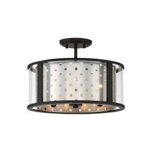 Eurofase Three Light Semi-Flush Mount