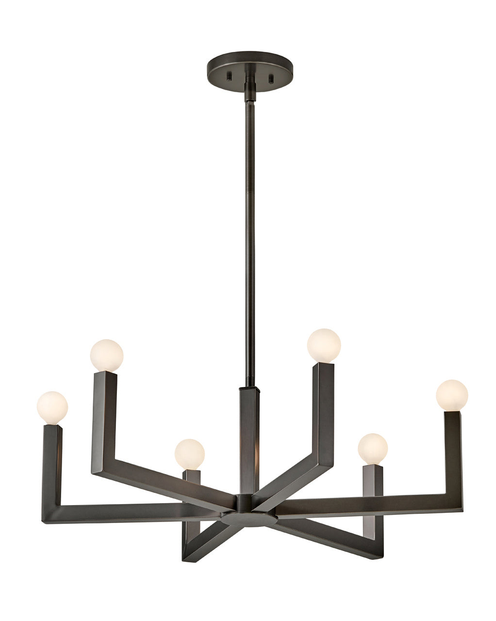 Ezra LED Chandelier in Black Oxide
