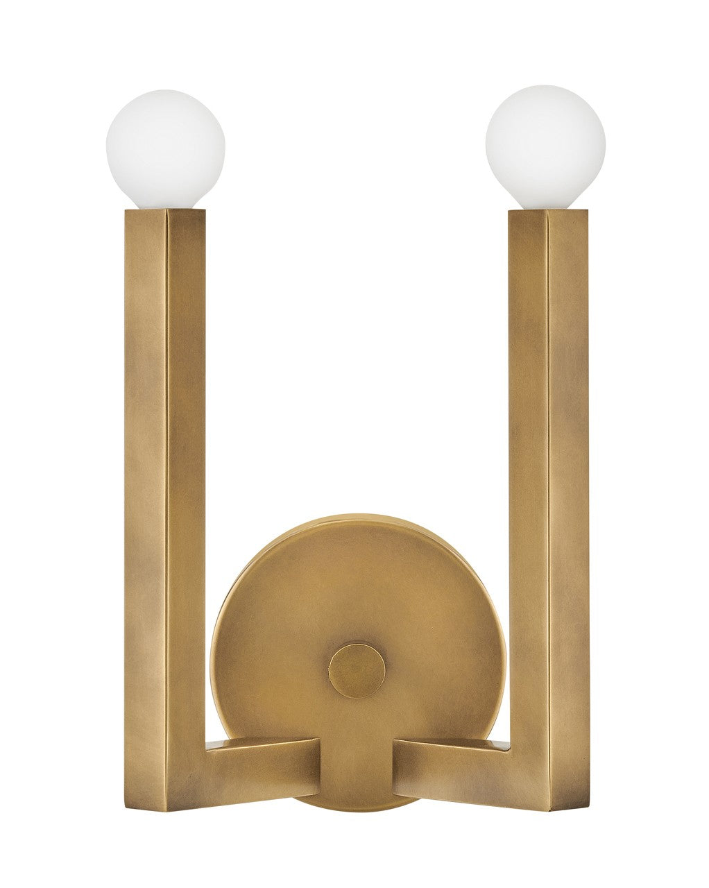 Ezra LED Wall Sconce in Heritage Brass