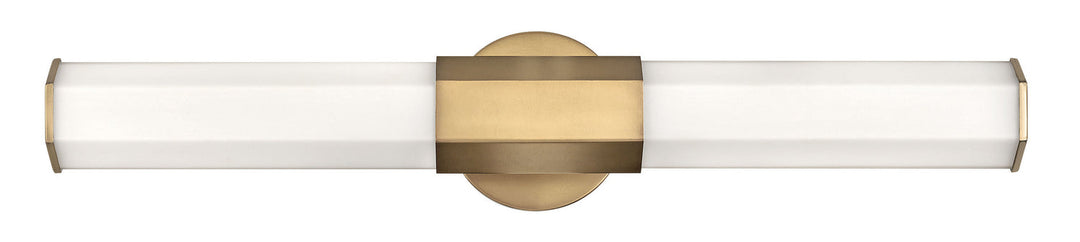 Facet LED Bath in Heritage Brass