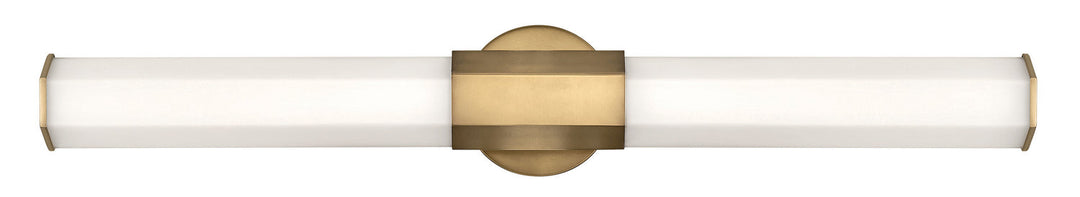 Facet LED Bath in Heritage Brass