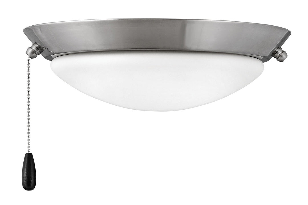 Fan Light Kit in Brushed Nickel