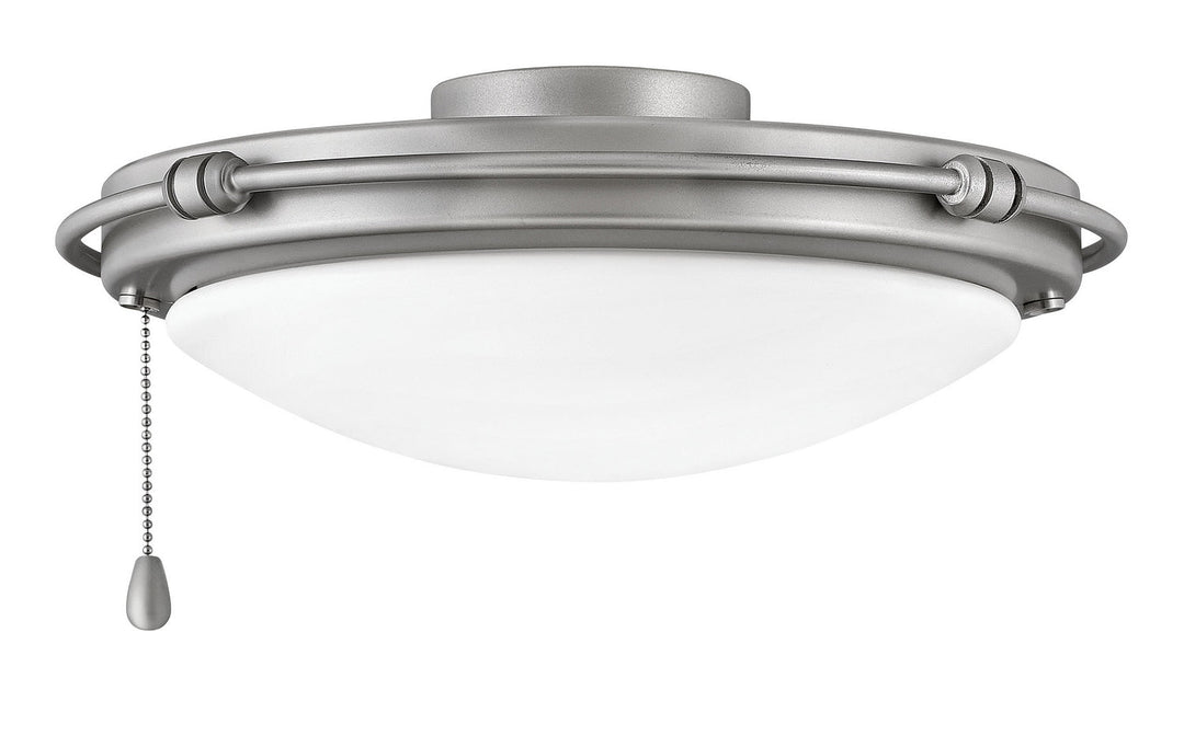 Fan Light Kit in Brushed Nickel
