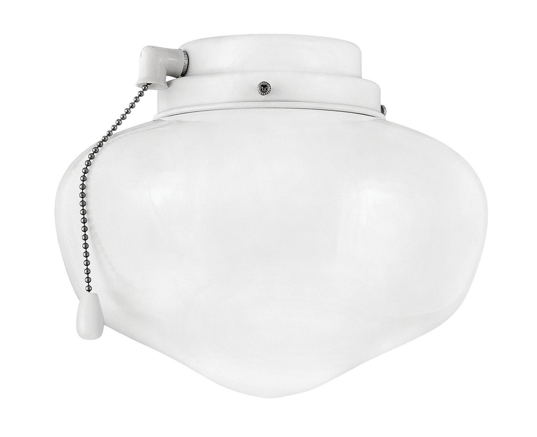 Fan Light Kit in Chalk White