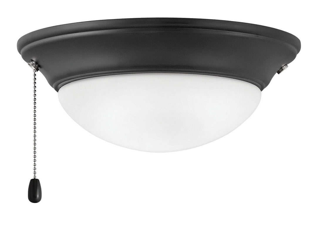 Fan Light Kit in Matte Black