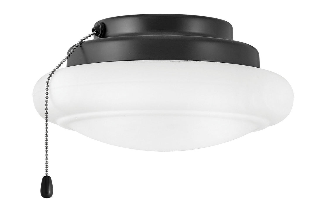 Fan Light Kit in Matte Black