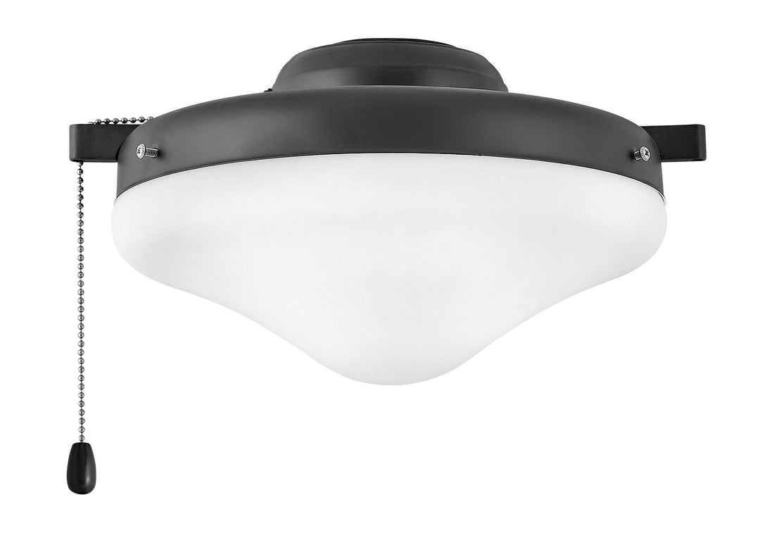 Fan Light Kit in Matte Black
