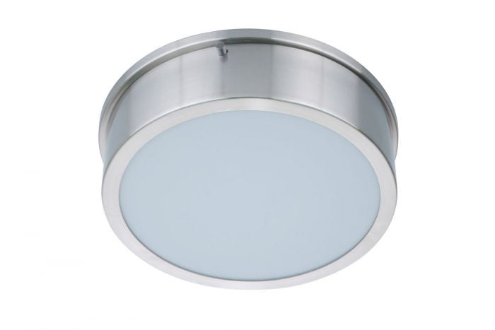Fenn LED Flushmount in Brushed Polished Nickel