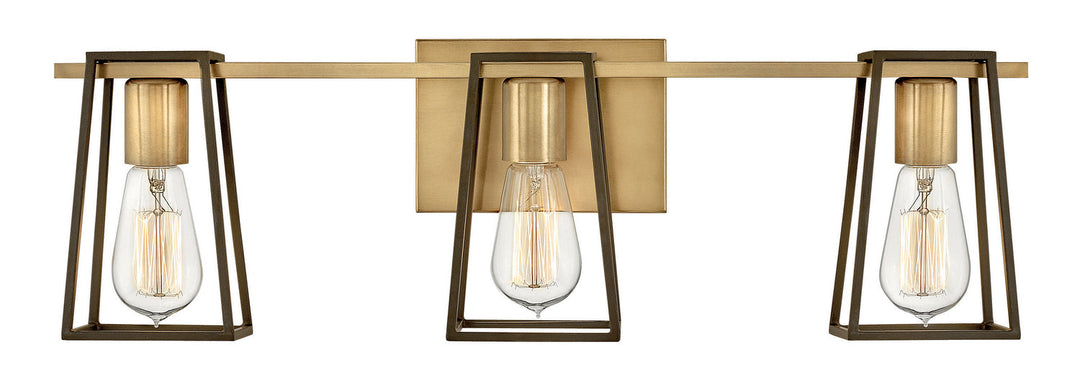 Filmore LED Bath in Heritage Brass