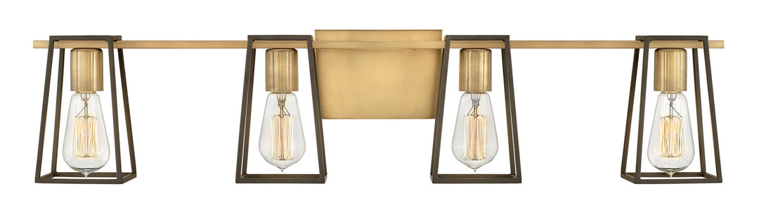 Filmore LED Bath in Heritage Brass
