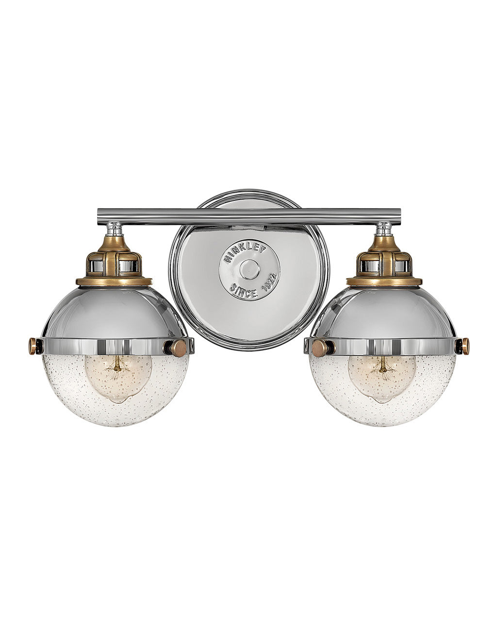Fletcher LED Bath in Polished Nickel