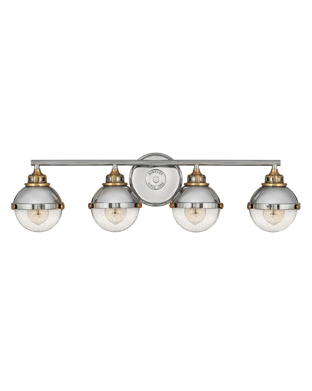 Fletcher LED Bath in Polished Nickel