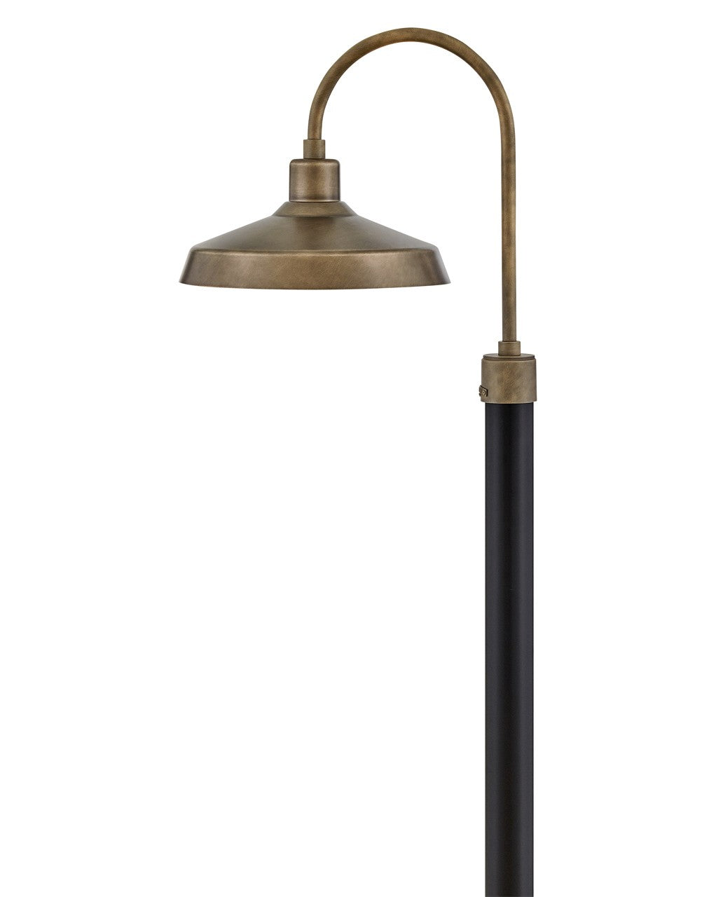 Forge LED Post Top or Pier Mount Lantern in Burnished Bronze