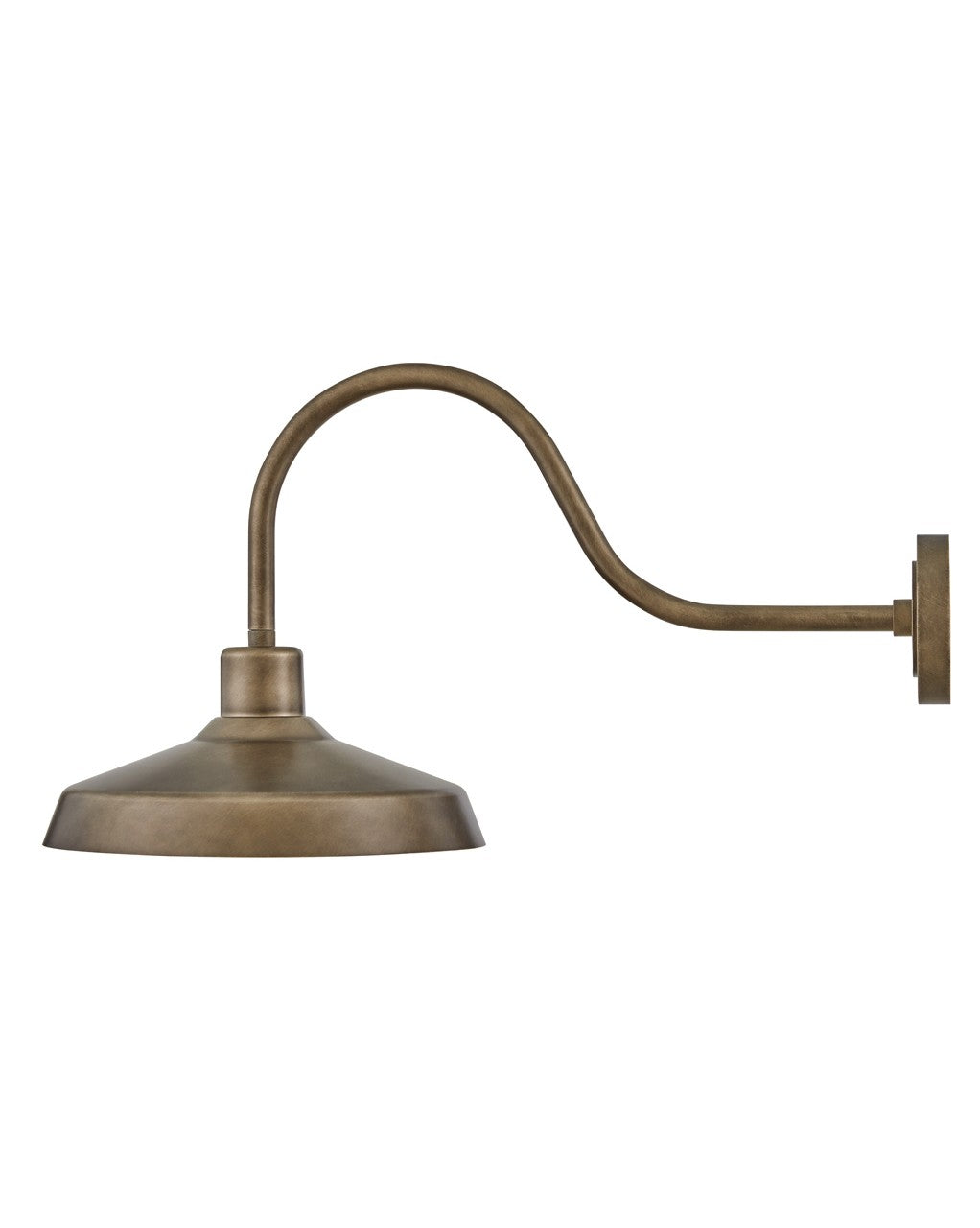 Forge LED Wall Mount Lantern in Burnished Bronze