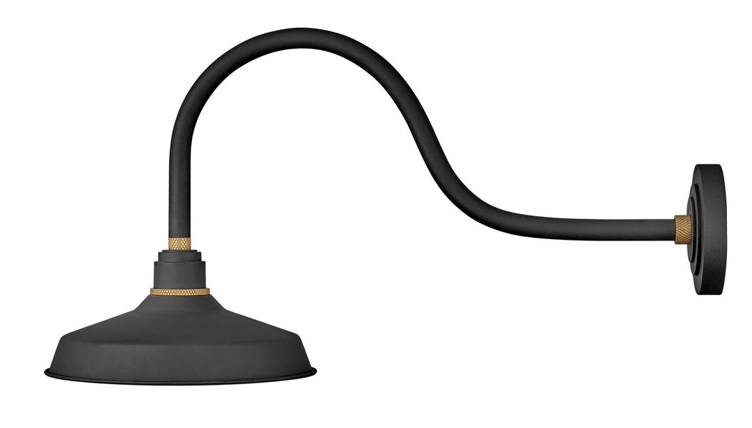 Foundry Classic LED Outdoor Lantern in Textured Black