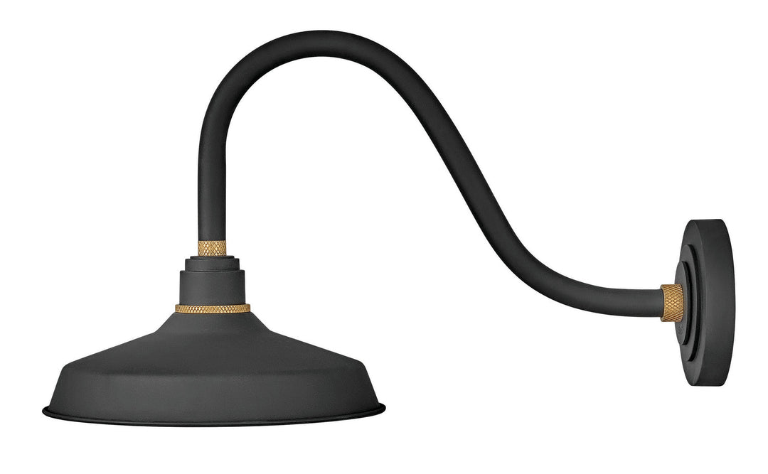Foundry Classic LED Outdoor Lantern in Textured Black