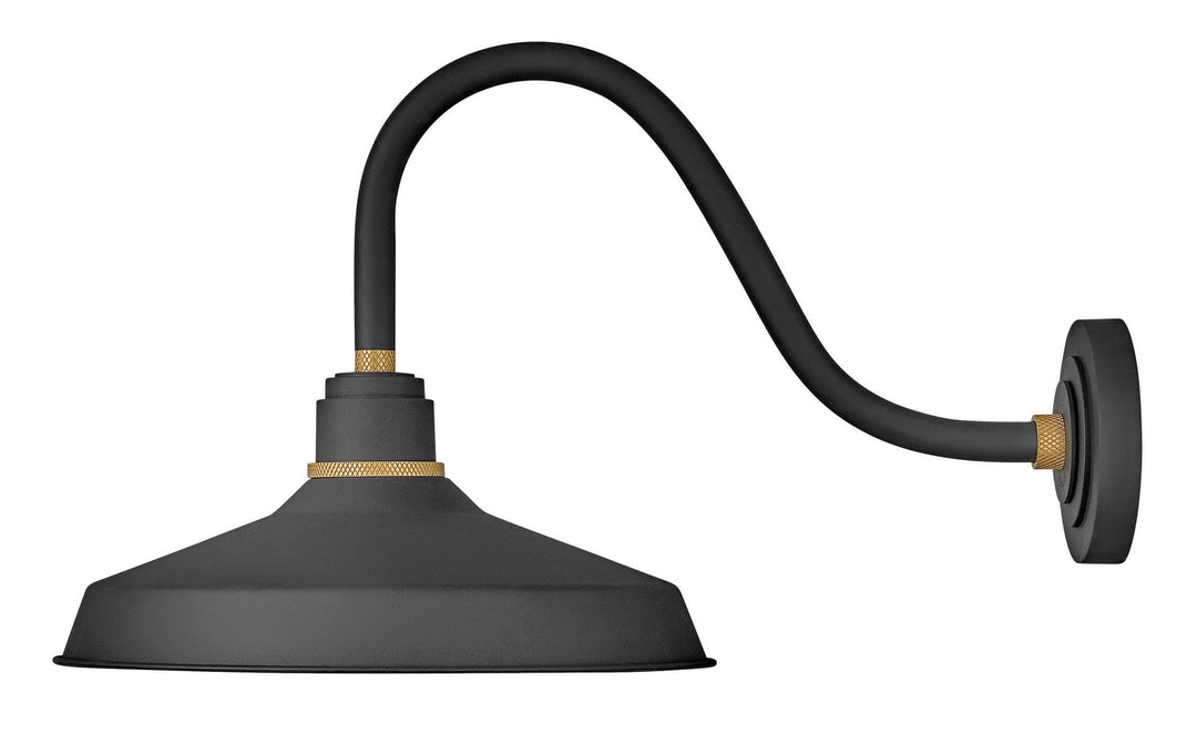 Foundry Classic LED Outdoor Lantern in Textured Black