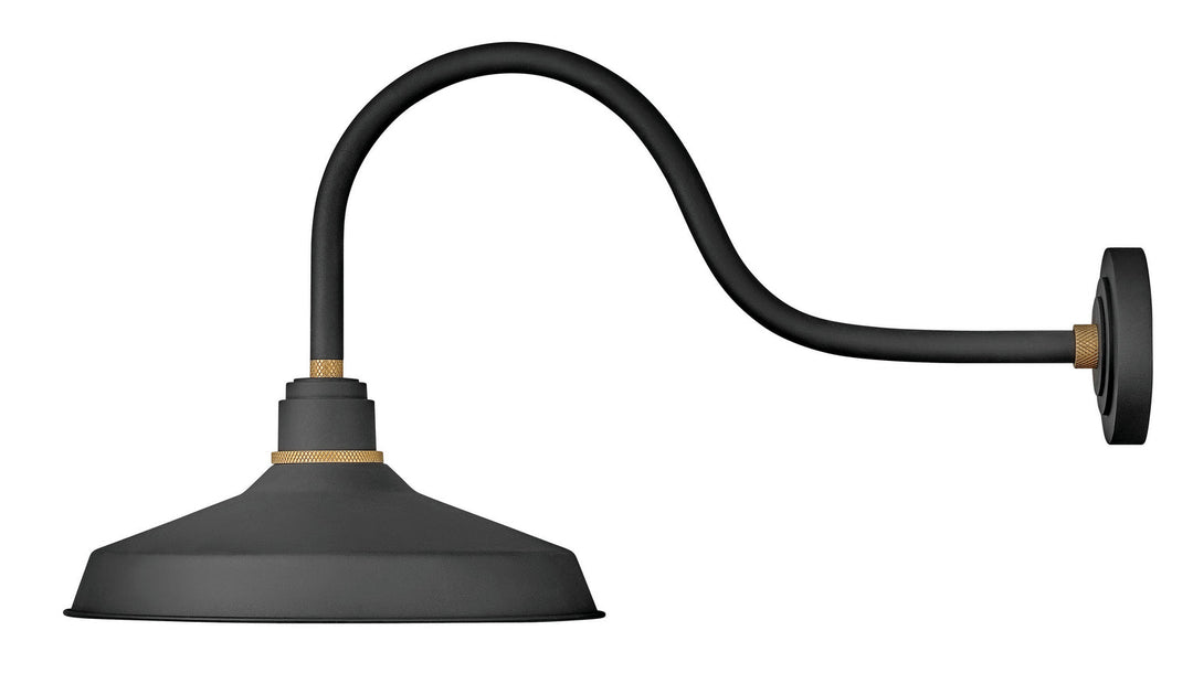 Foundry Classic LED Outdoor Lantern in Textured Black