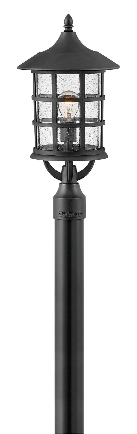 Freeport Coastal Elements LED Outdoor Lantern in Textured Black