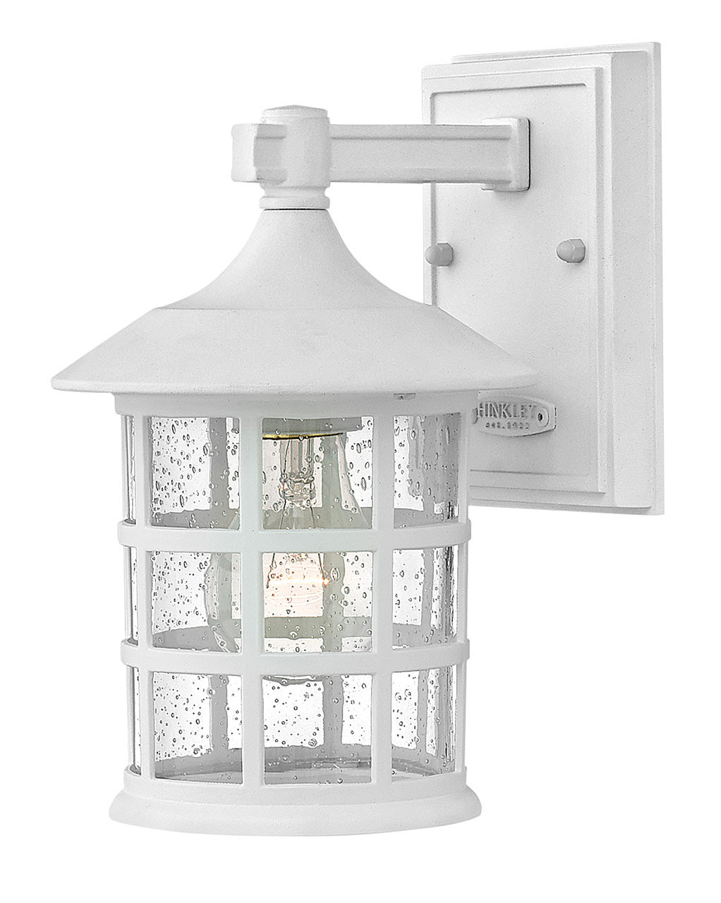 Freeport Coastal Elements LED Outdoor Lantern in Textured White