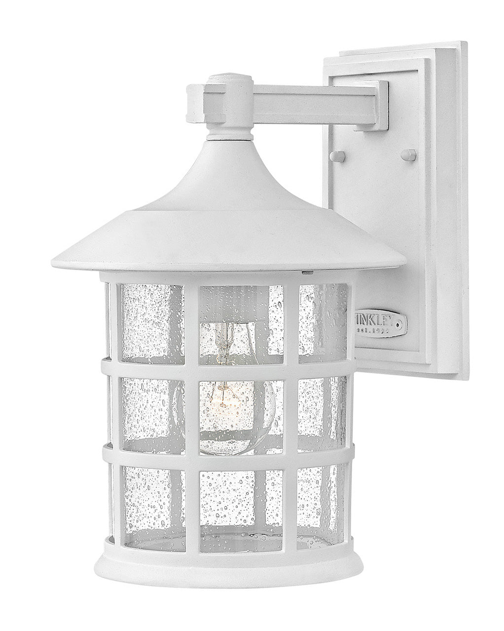 Freeport Coastal Elements LED Outdoor Lantern in Textured White