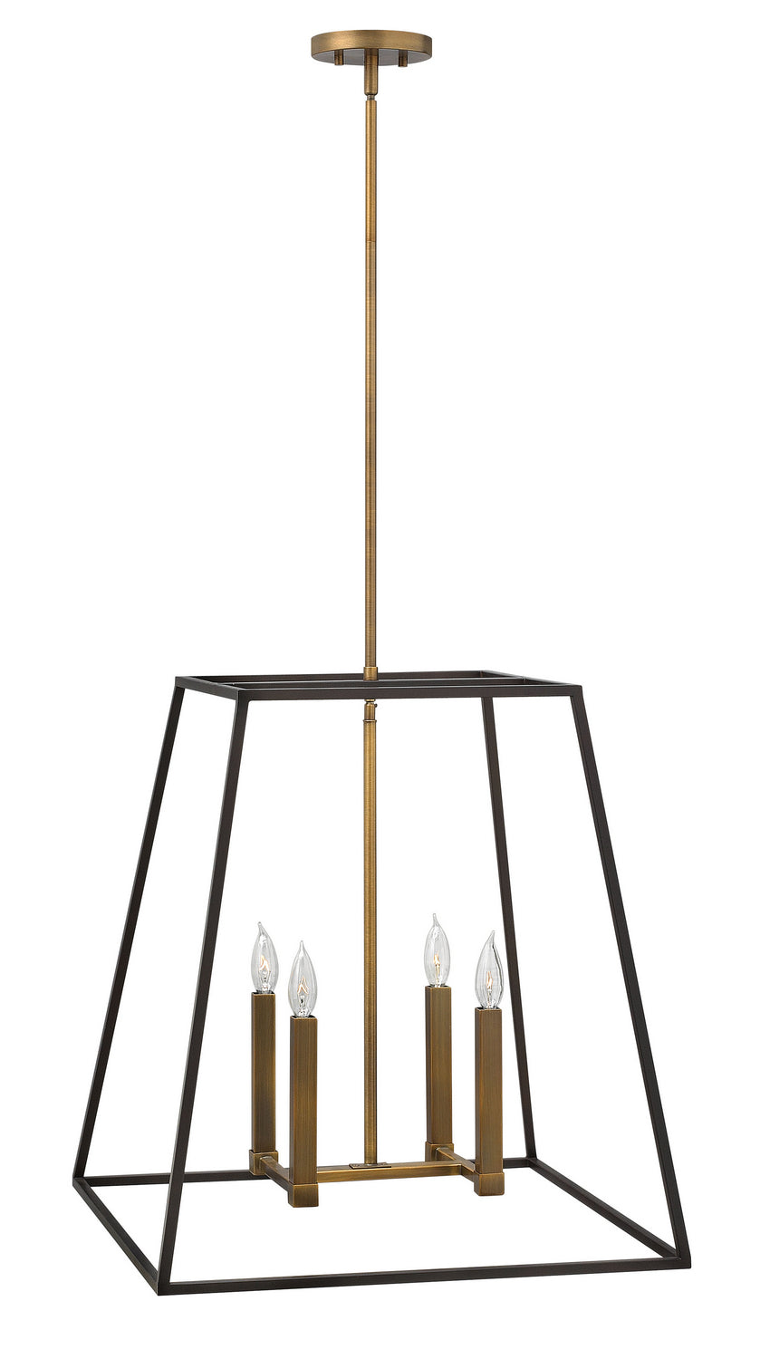 Fulton LED Pendant in Bronze
