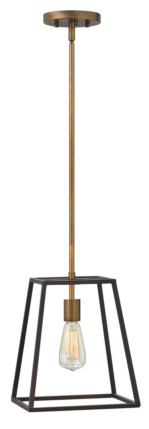 Fulton LED Pendant in Bronze