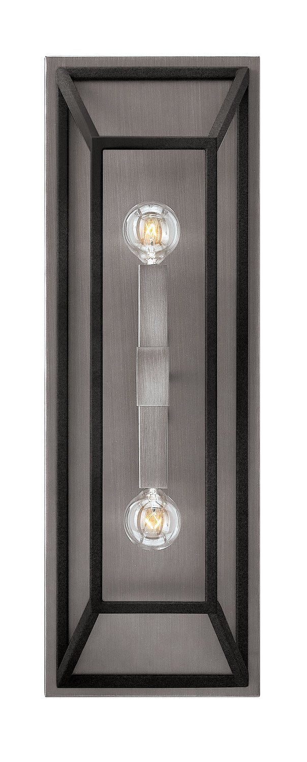 Fulton LED Wall Sconce in Aged Zinc