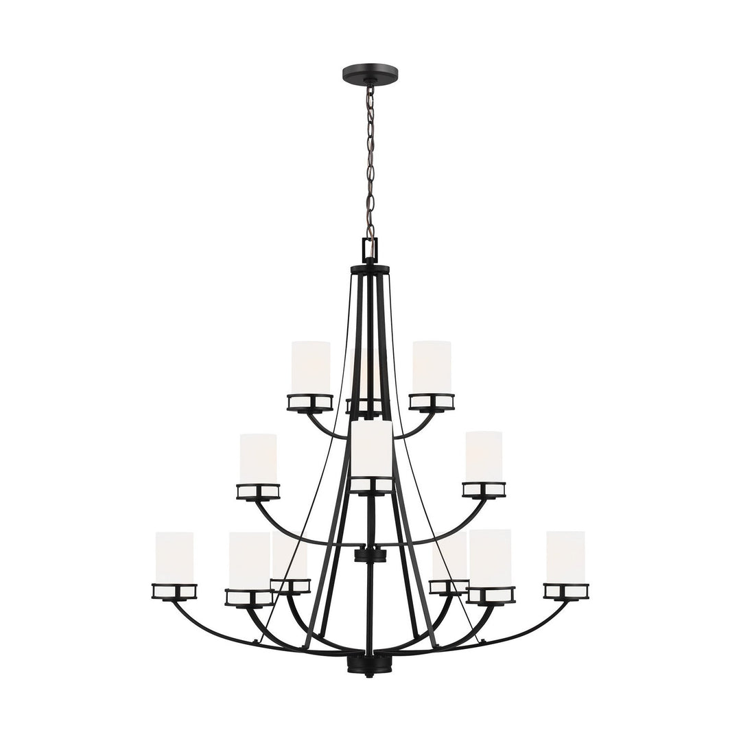Generation Lighting. 12 Light Chandelier
