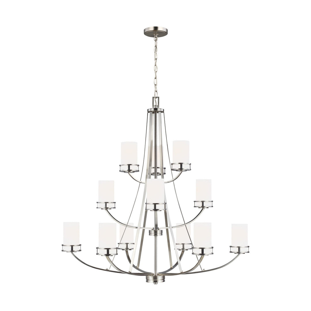 Generation Lighting. 12 Light Chandelier