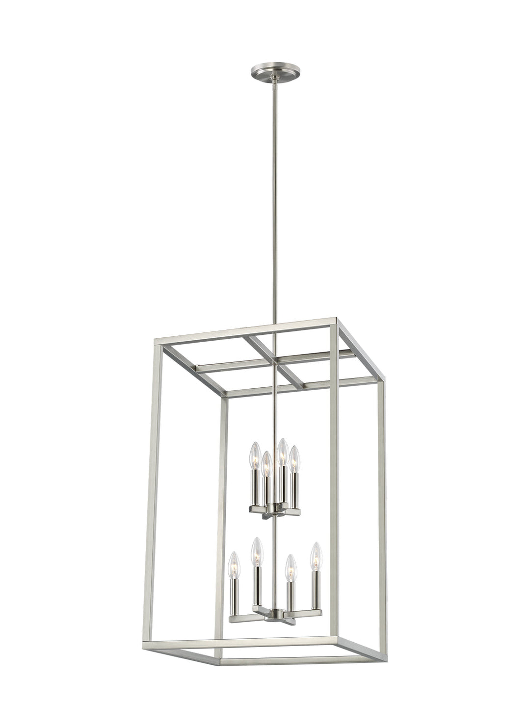 Generation Lighting. Eight Light Hall / Foyer Pendant