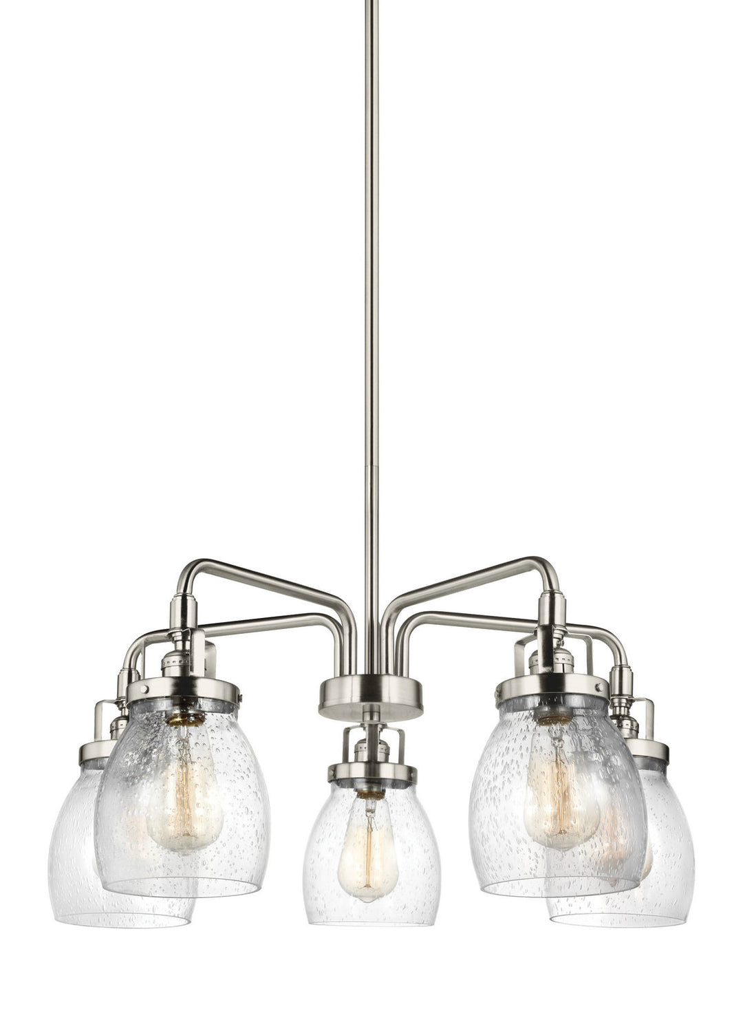 Generation Lighting. Five Light Chandelier