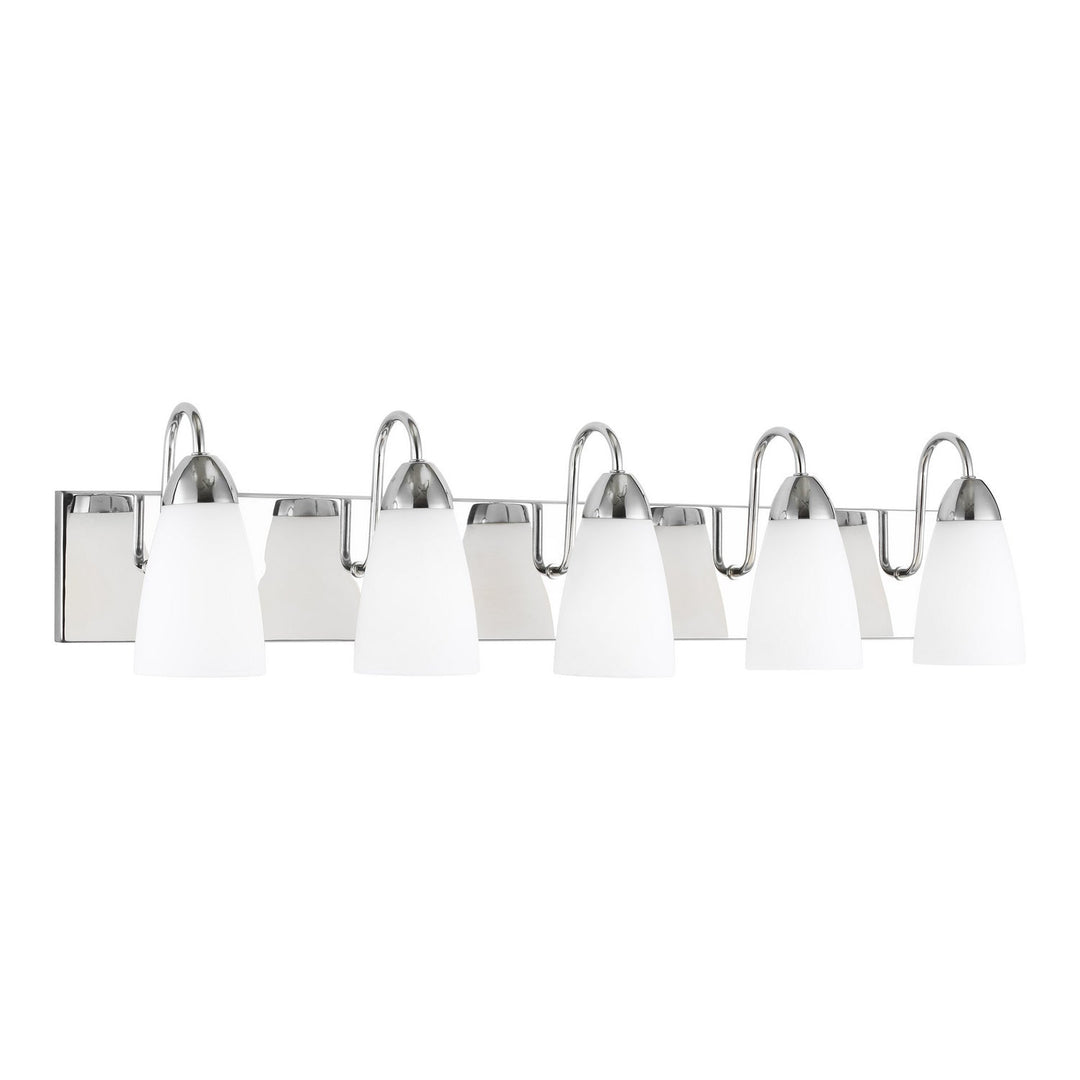 Generation Lighting. Five Light Wall / Bath