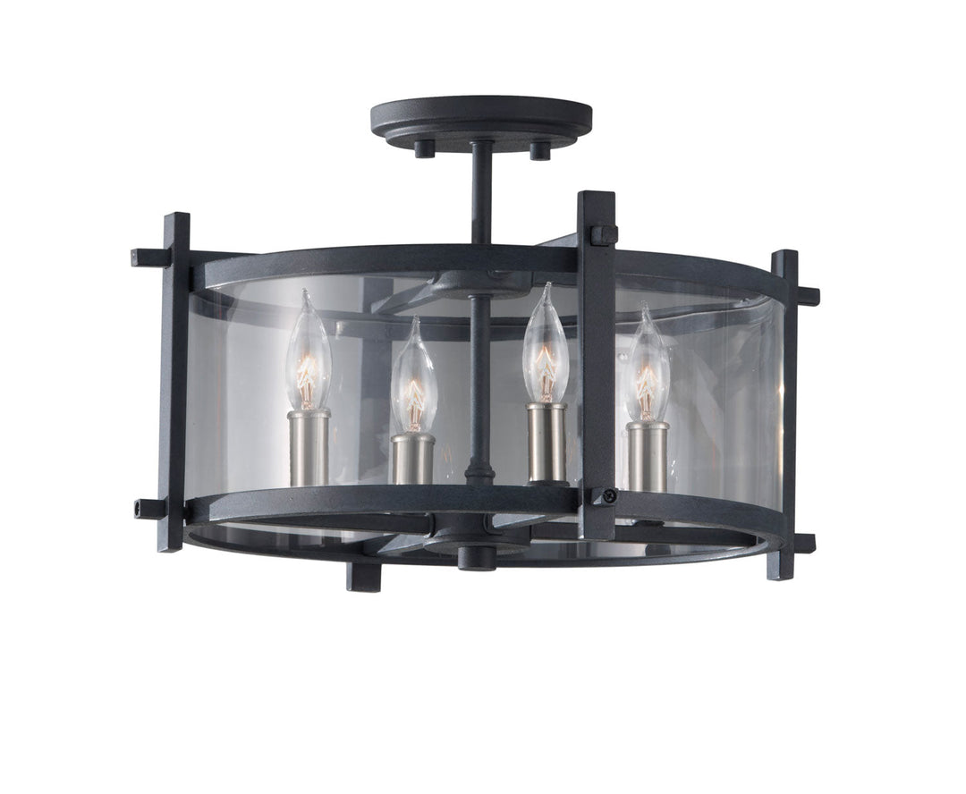 Generation Lighting. Four Light Ceiling Fixture