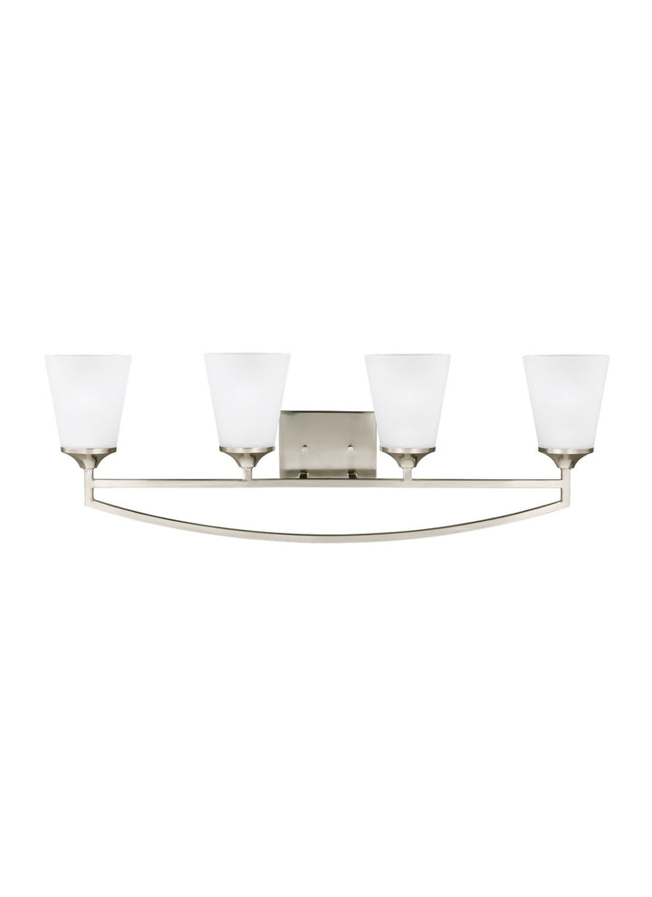 Generation Lighting. Four Light Wall / Bath