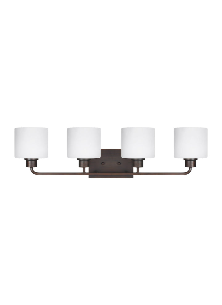 Generation Lighting. Four Light Wall / Bath