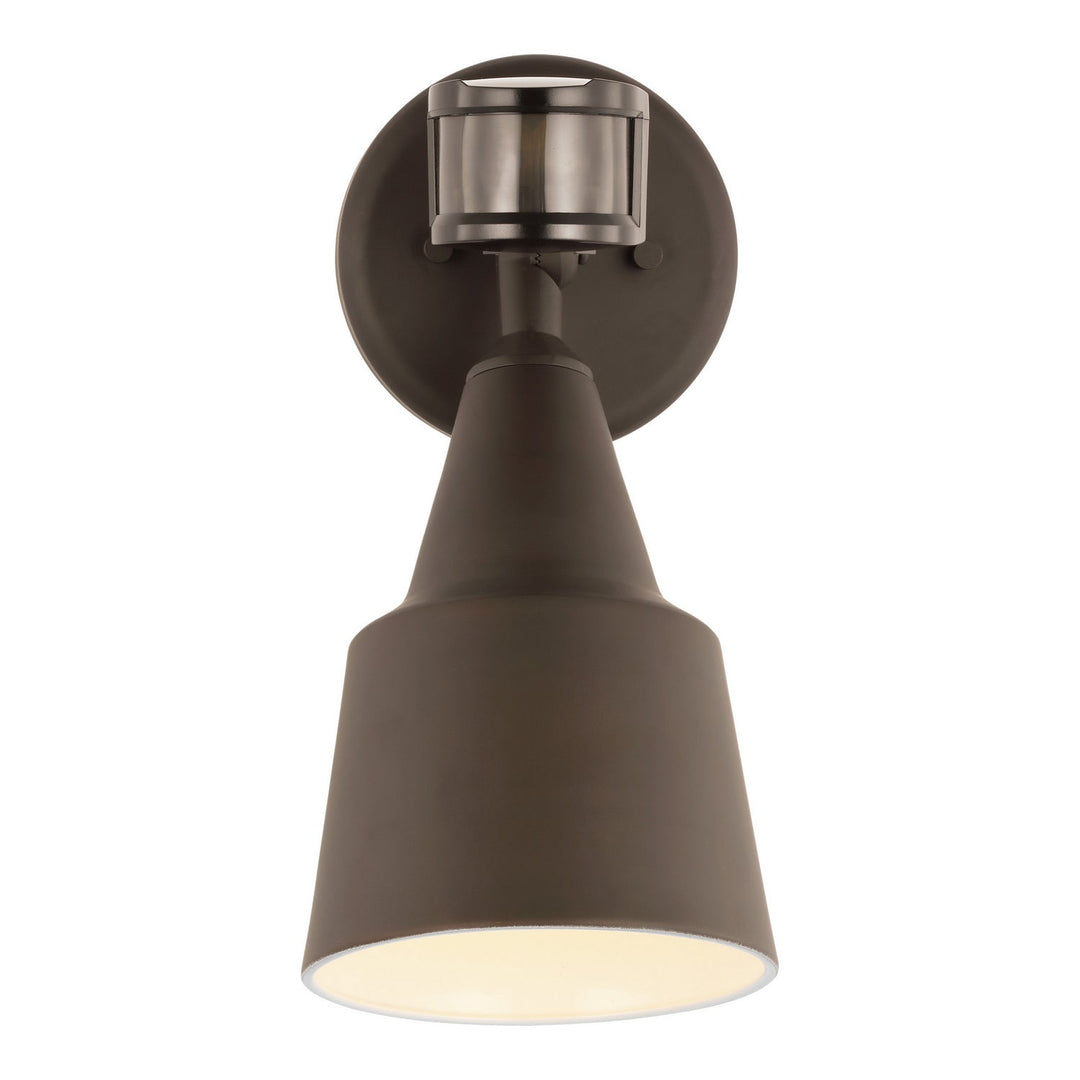 Generation Lighting. One Light Flood with Photo and Motion Sensor