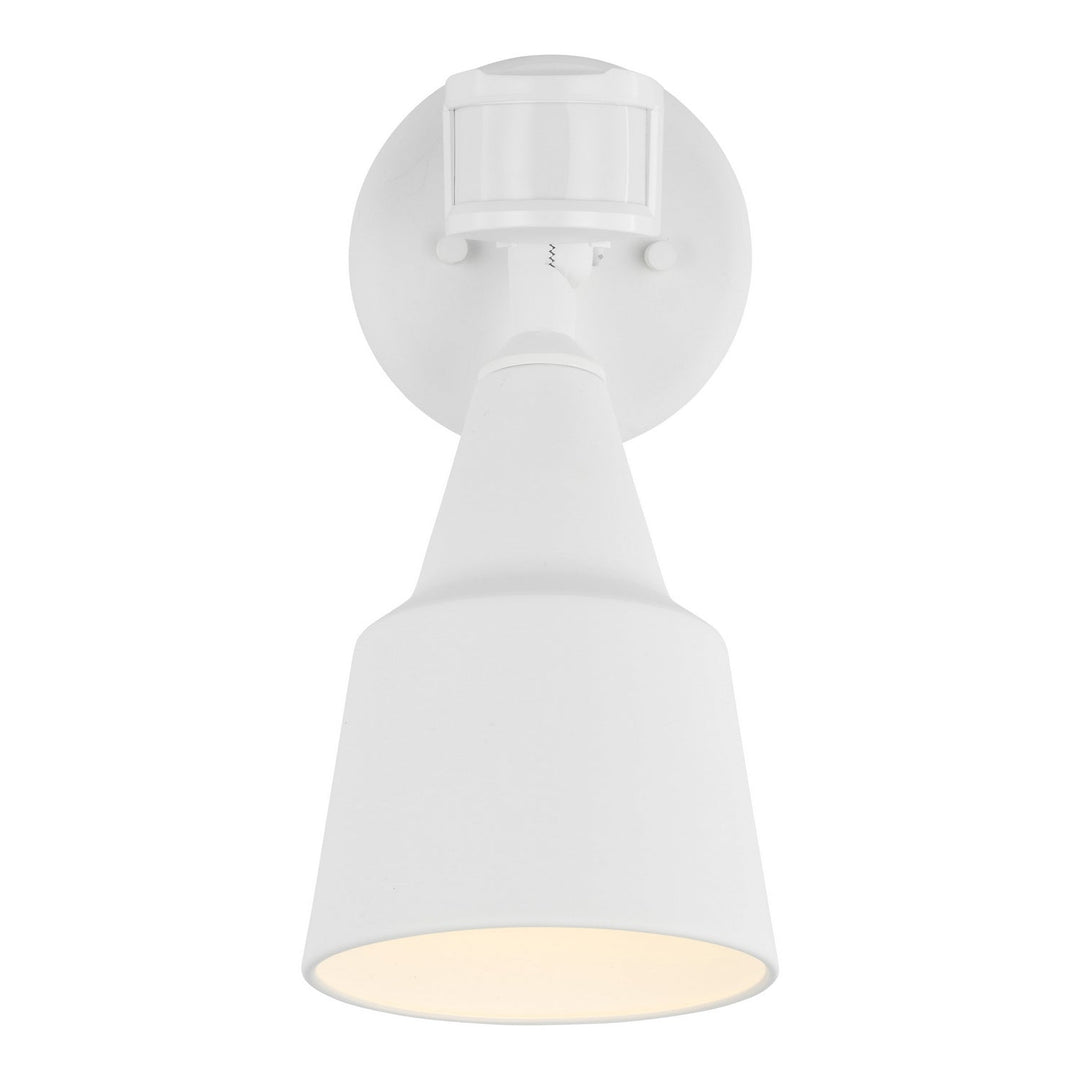 Generation Lighting. One Light Flood with Photo and Motion Sensor