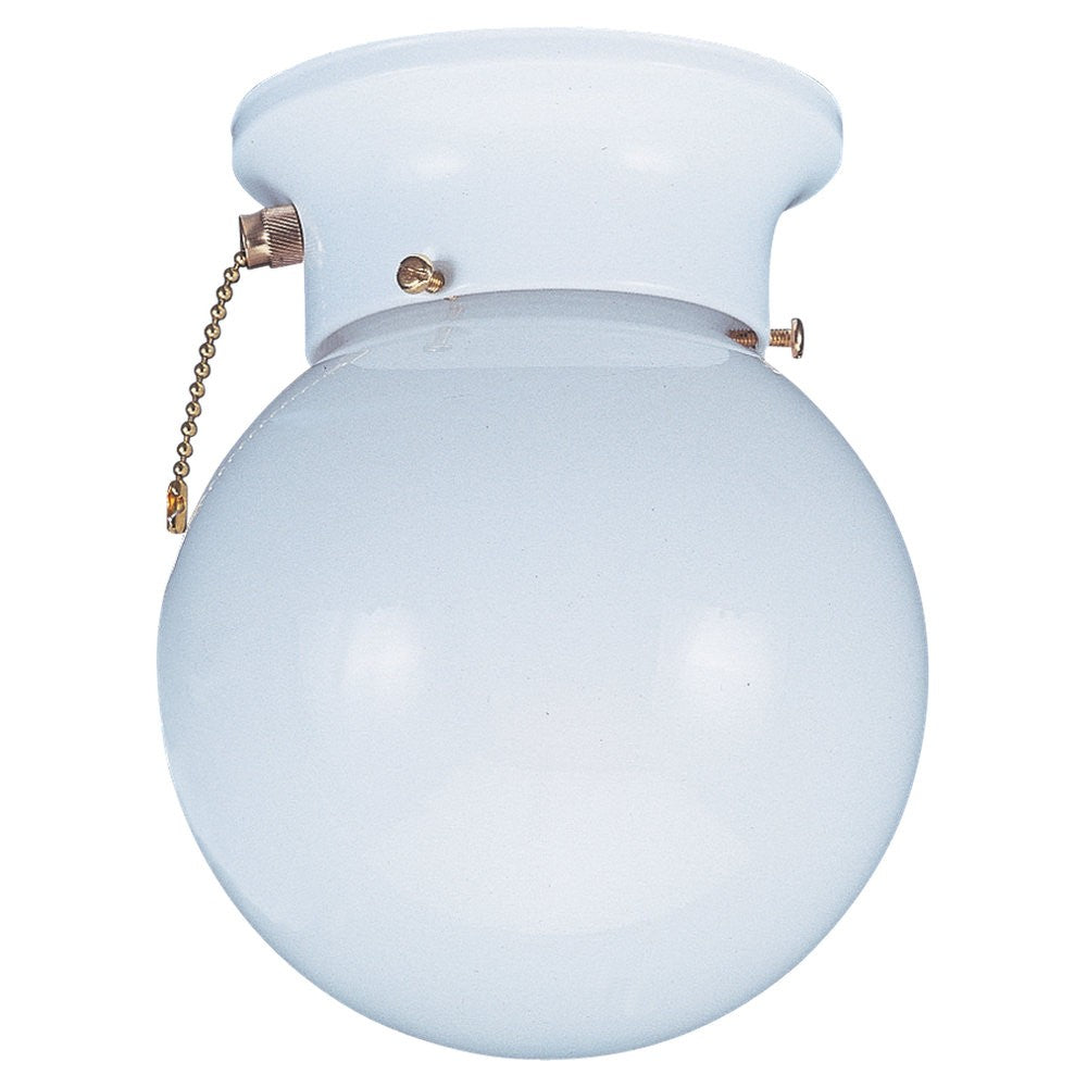Generation Lighting. One Light Flush Mount