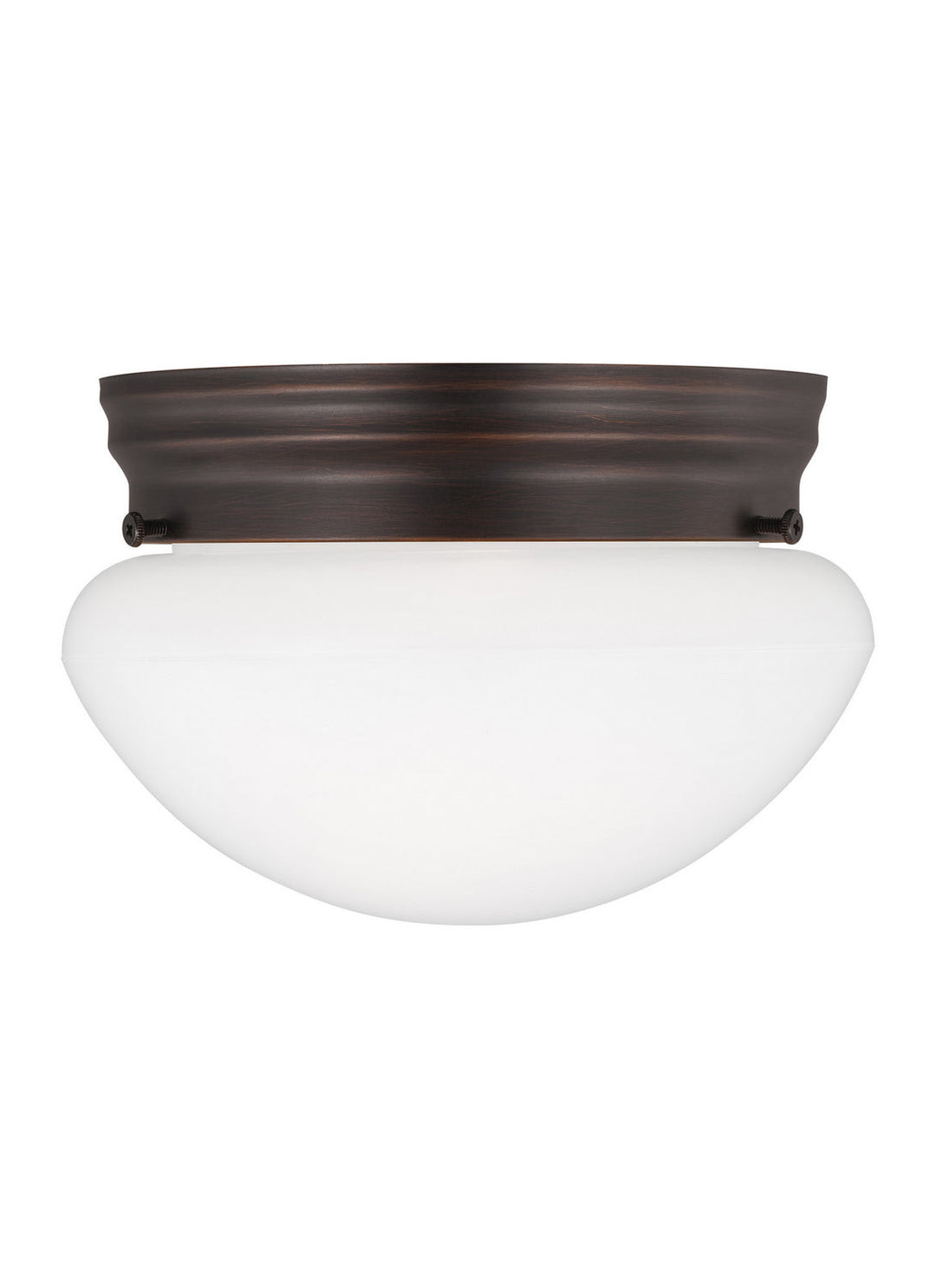 Generation Lighting. One Light Flush Mount