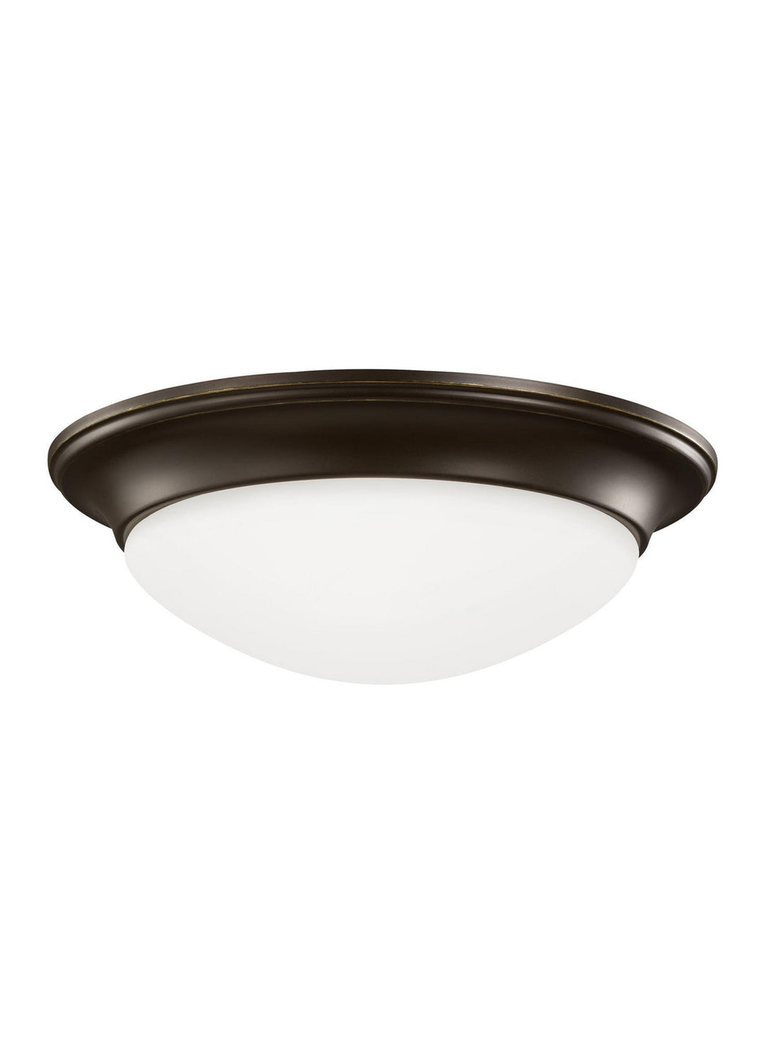 Generation Lighting. One Light Flush Mount