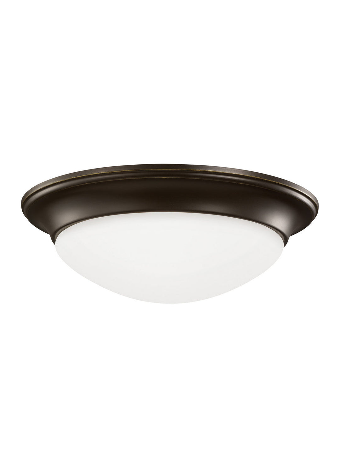 Generation Lighting. One Light Flush Mount