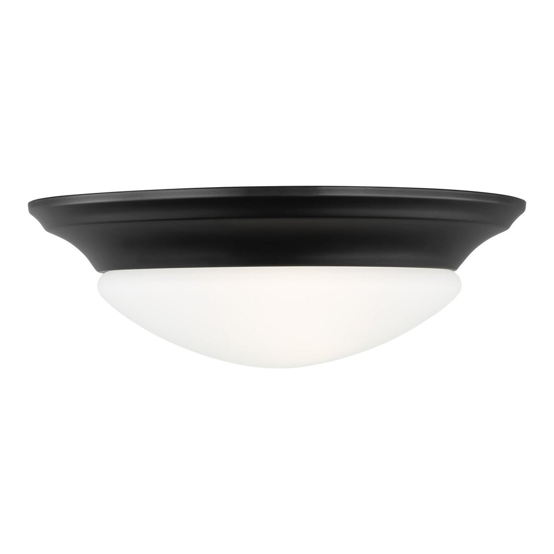 Generation Lighting. One Light Flush Mount