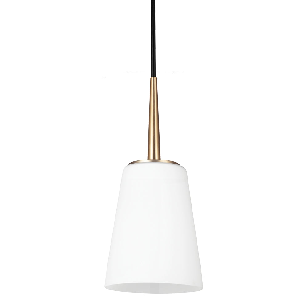 Generation Lighting. One Light Mini-Pendant