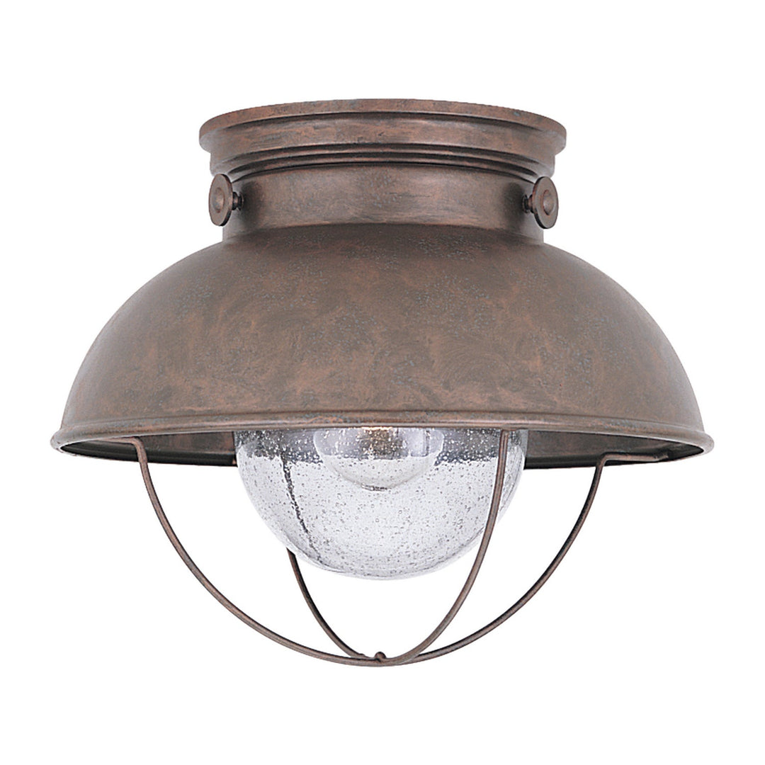 Generation Lighting. One Light Outdoor Flush Mount