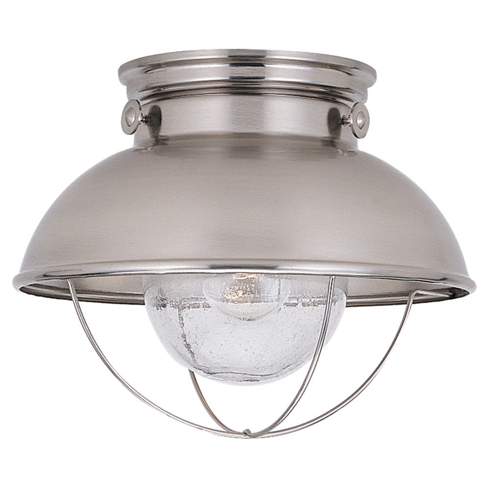 Generation Lighting. One Light Outdoor Flush Mount