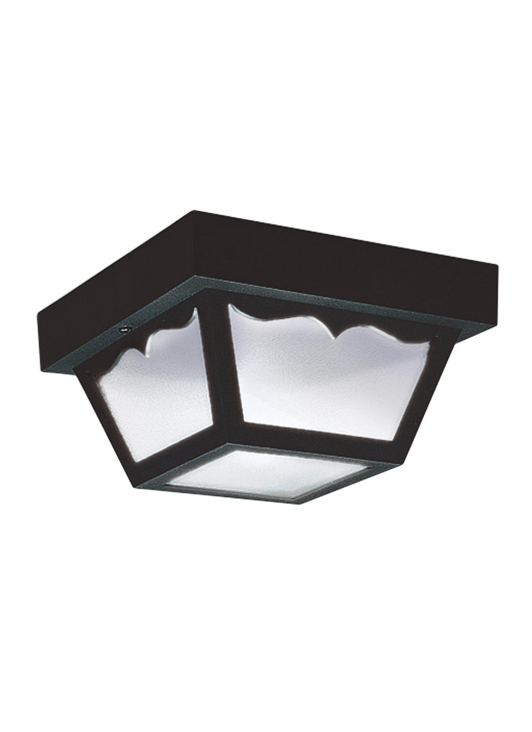 Generation Lighting. One Light Outdoor Flush Mount
