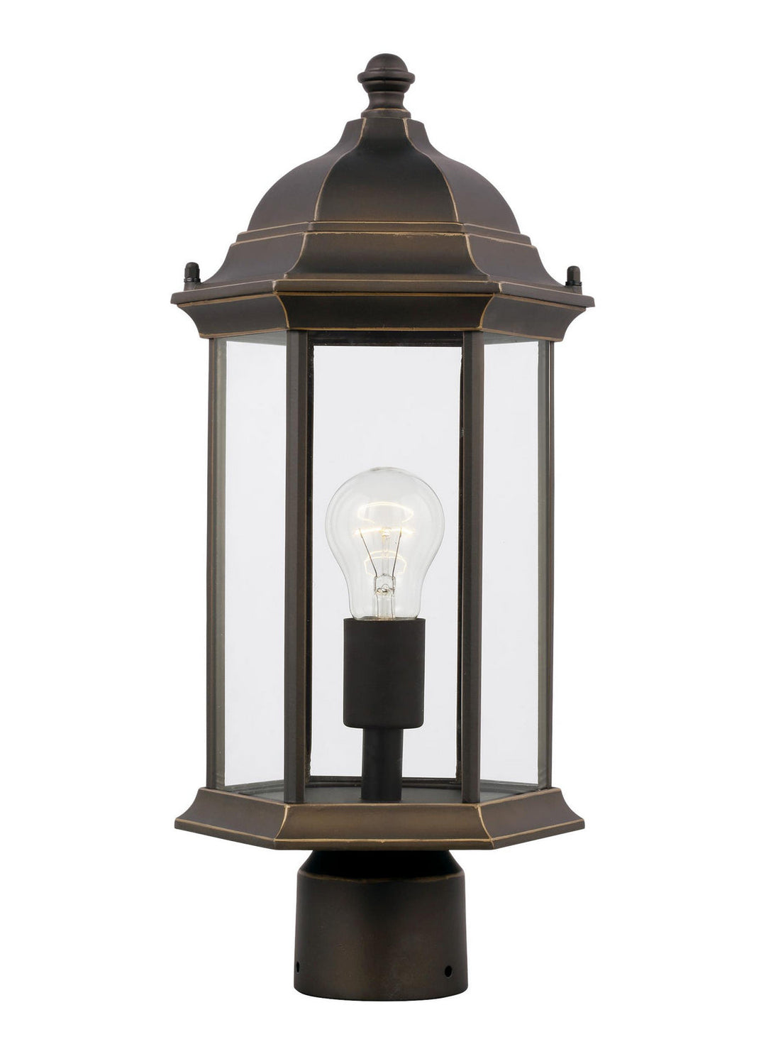 Generation Lighting. One Light Outdoor Post Lantern