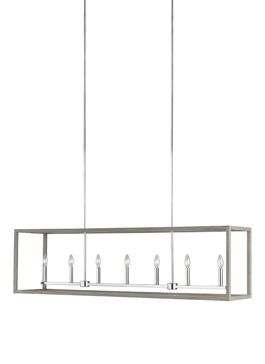 Generation Lighting. Seven Light Island Pendant