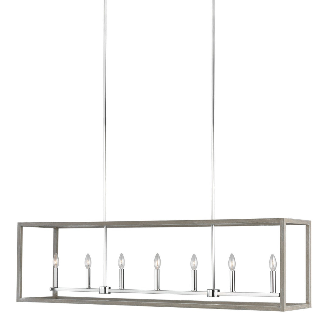 Generation Lighting. Seven Light Island Pendant